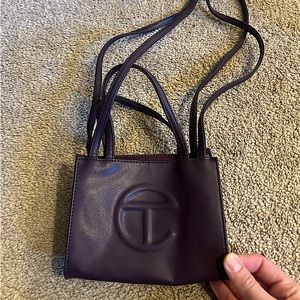 Telfar Bag small color purple no imperfections or scratches